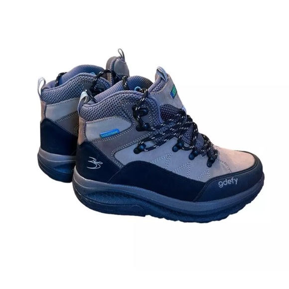Gdefy Gravity Defyer Womens Hiking Boots Size 6.5 Slip Resistant Waterproof - Picture 6 of 10